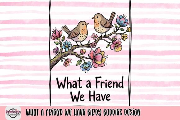 Charming Birdy Buddies: A Design for Friendship and Joy