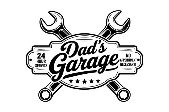 Dad Garage Badge Design: A Toolbox for Every Creator