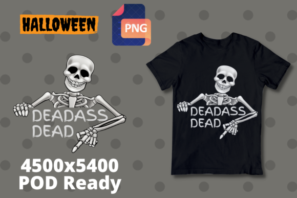 Halloween Skeleton Funny T-shirt Design: Laughs That Last Beyond October