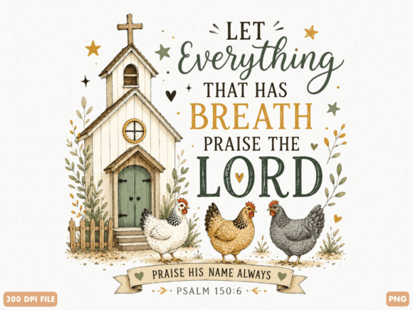Inspiring Faith Through Design: A PNG for Every Creation