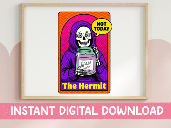 The Hermit Skeleton: A Tarot Design for Introverts